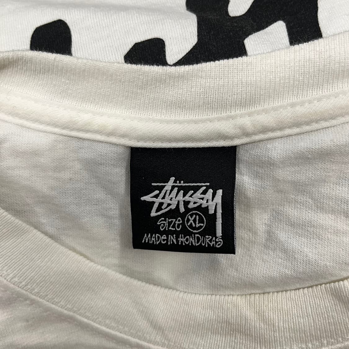 스투시 화이트 롱슬리브 긴팔 티셔츠  상품이미지5