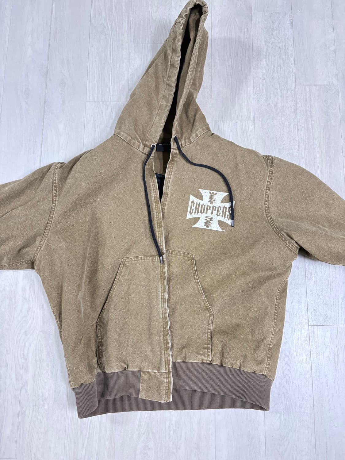 웨스트 퀄티드 후드 점퍼 상품이미지1