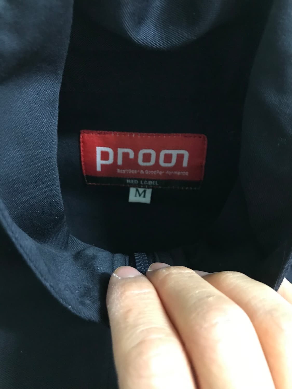 빈티지 워크 블루종 자켓 상품이미지2