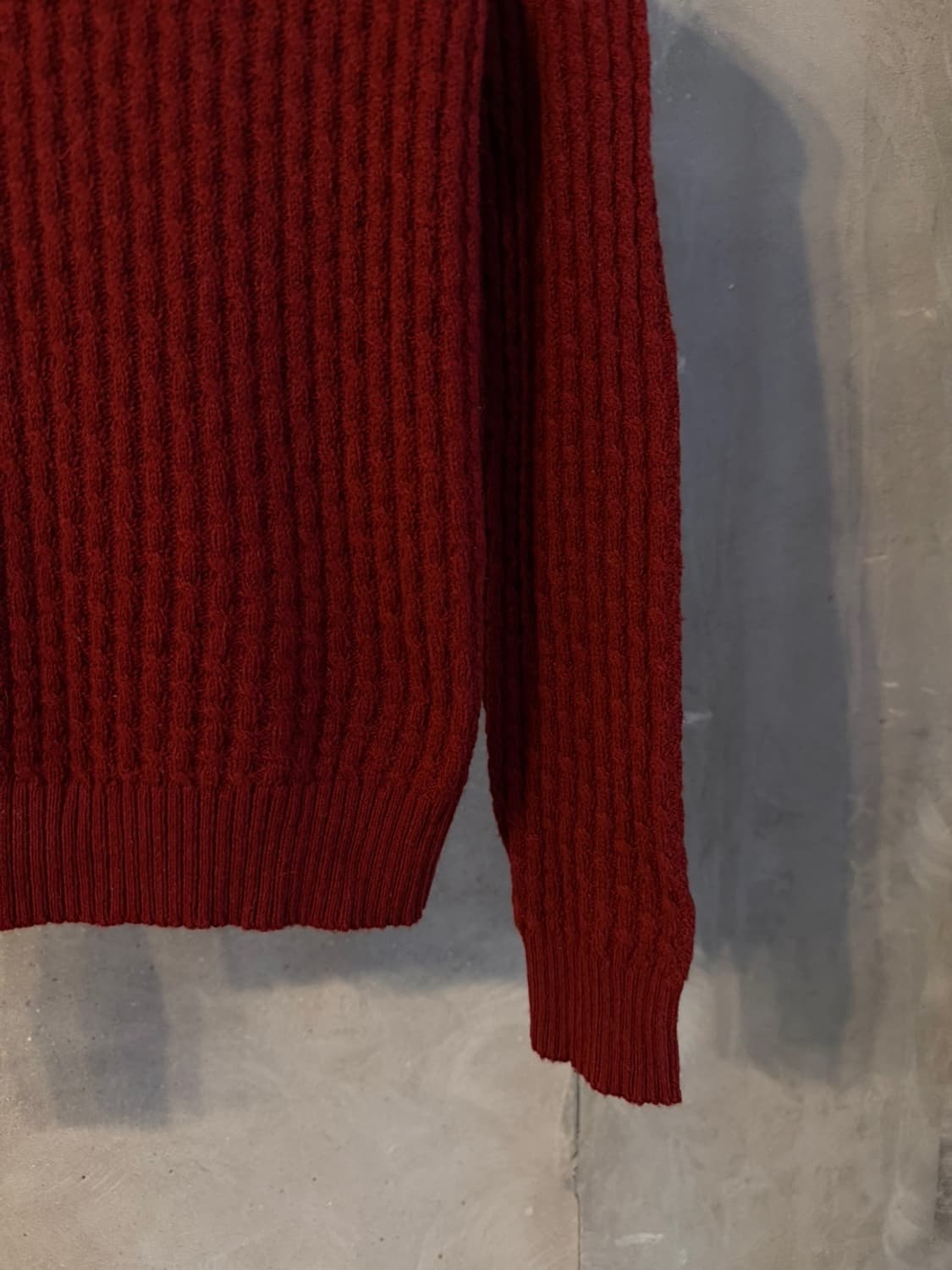 간트 러거 니트 램스울 니트 슬림100 상품이미지6