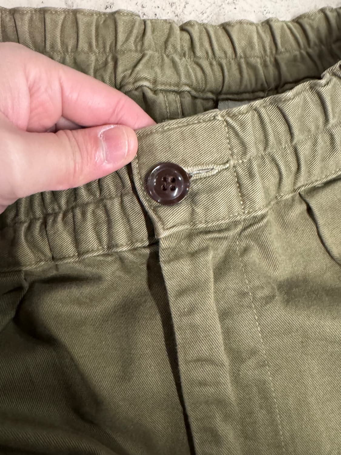 Harvesty 하베스티 올리브 카키 벌룬팬츠 상품이미지4