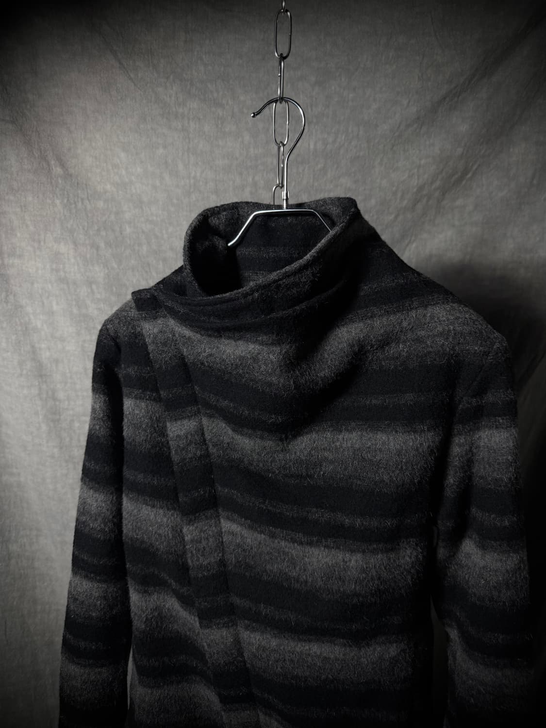 A.F artefact Asymmetric Brushed Jacket 상품이미지4