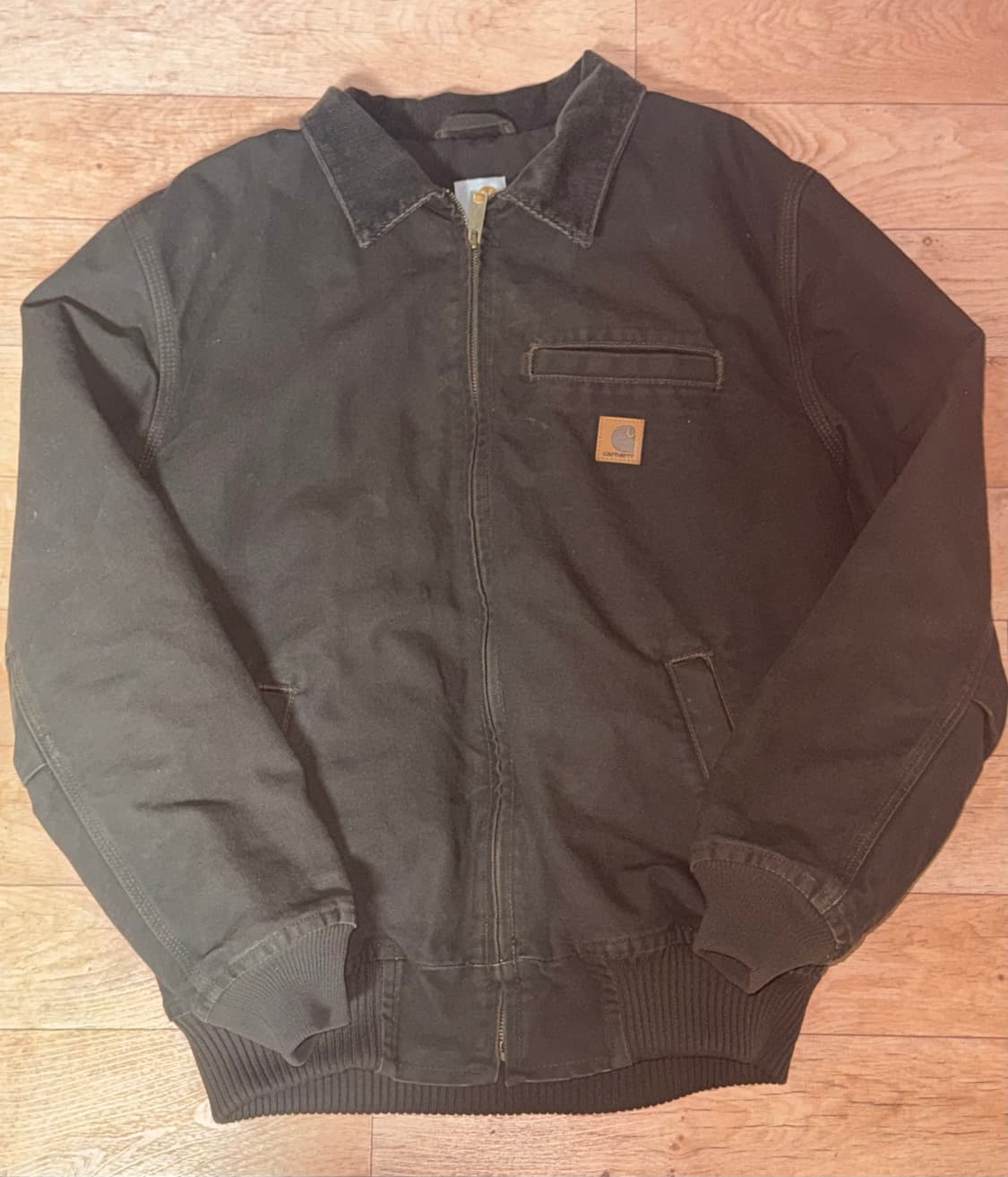 칼하트 뱅크스톤 자켓 다크브라운 M/R 상품이미지2