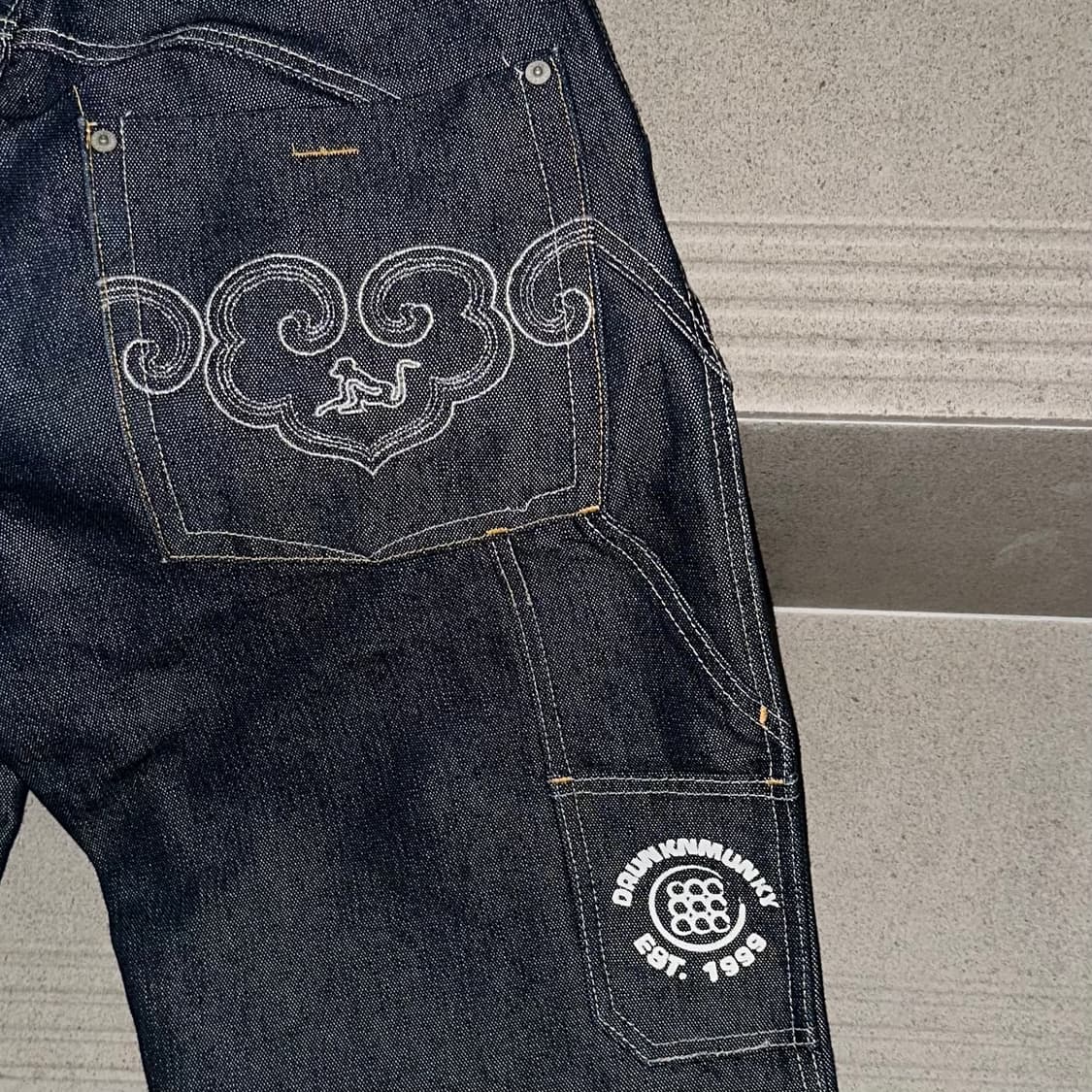 90’s Drunknmunky Denim pants 상품이미지8