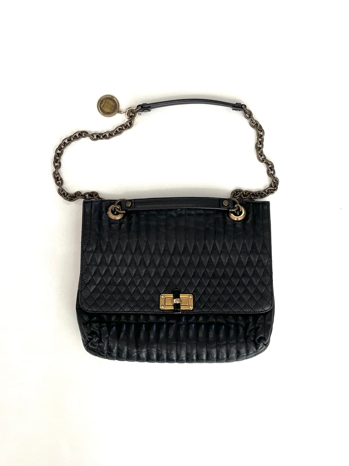 랑방 체인 레더백 상품이미지6