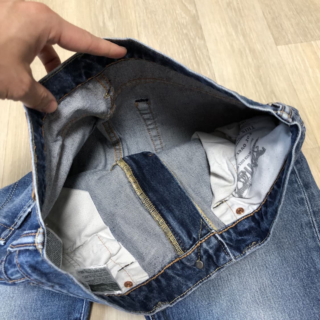 (31) 리바이스 Levi's 512 슬림 테이퍼드 디스트로이드 데님 상품이미지5