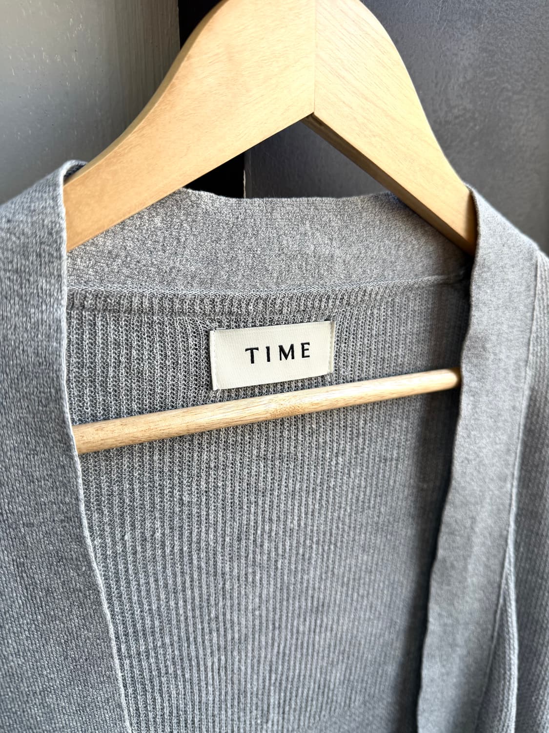 100/ 타임옴므 23FW 마 가디건 자켓 상품이미지5