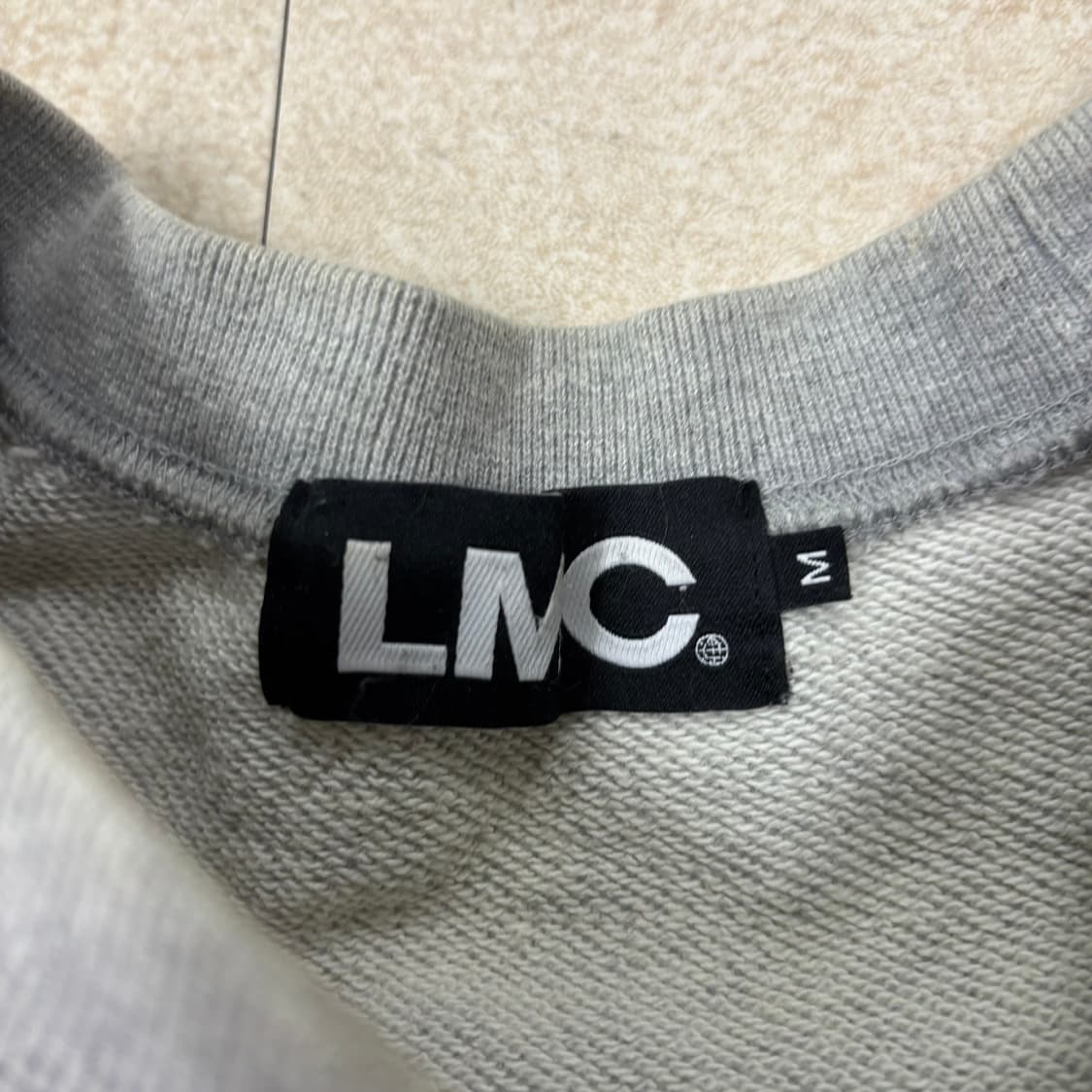 Lmc 빅로고 그레이 맨투맨 상품이미지4