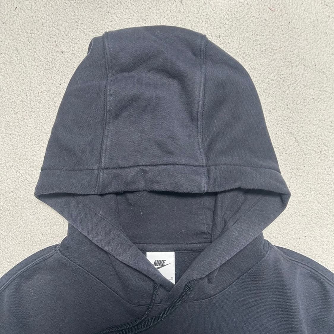 나이키 NSW 에센셜 풀오버 후드 블랙 L 상품이미지4