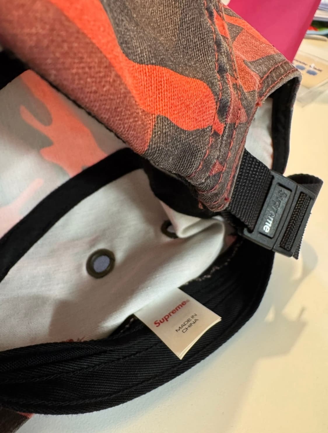 슈프림 카모 캠프캡 상품이미지3