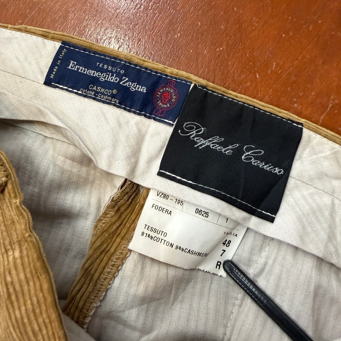 라파엘 카루소 코듀로이 팬츠 [ 34 ] 상품이미지4