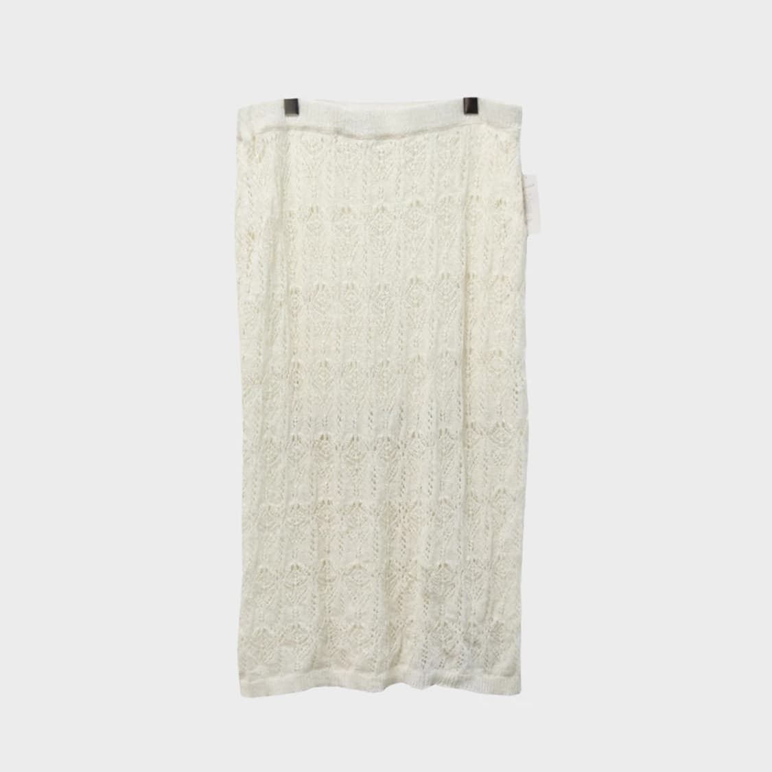 [미사용품] A NEW DAY 레이스 롱 밴딩스커트 63114 상품이미지1