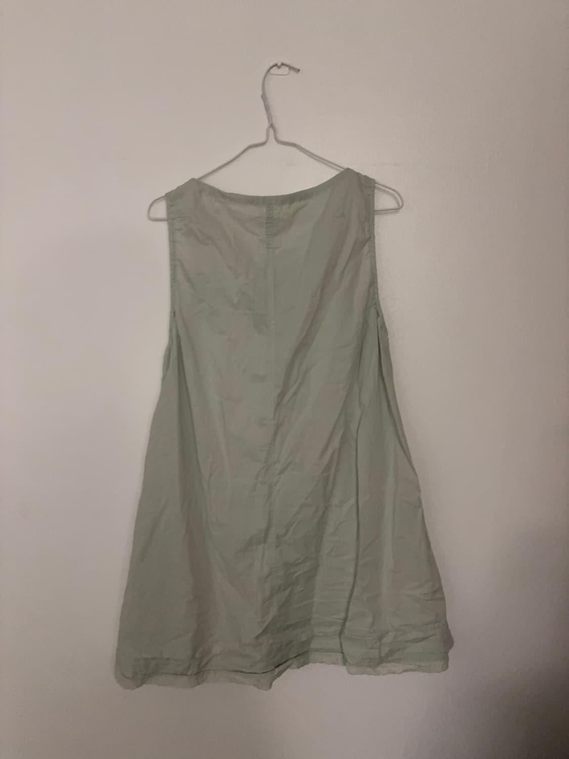 포에브 셔링 레이어드원피스 민트 상품이미지7