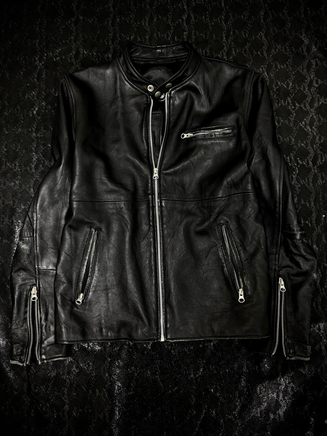 “Vintage” Minimal Chic Mood Black Leathe 상품이미지1