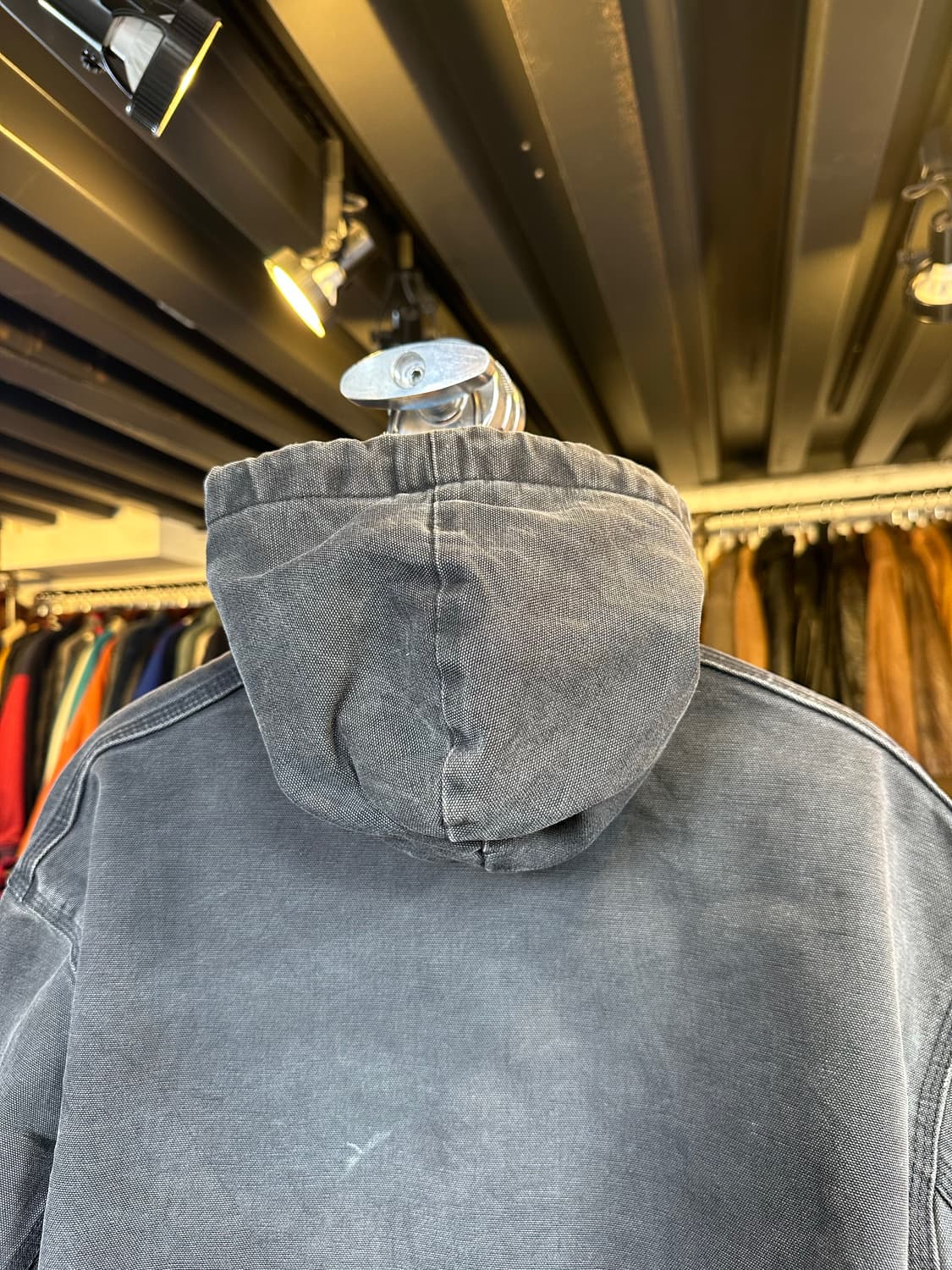 90s 칼하트 디트로이트 페이드 덕 액티브 워크 자켓 상품이미지6