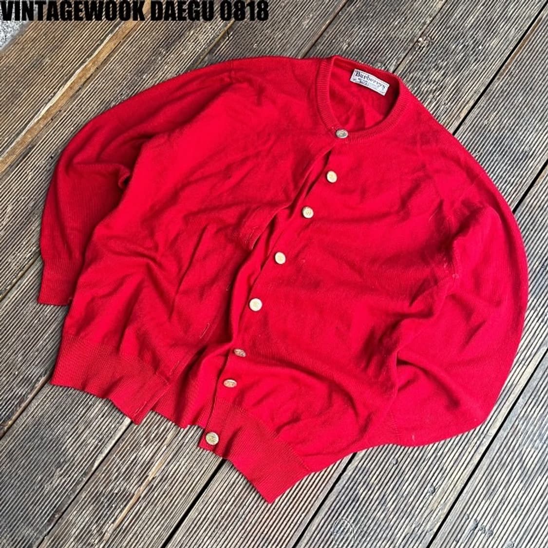 버버리 가디건 상품이미지1