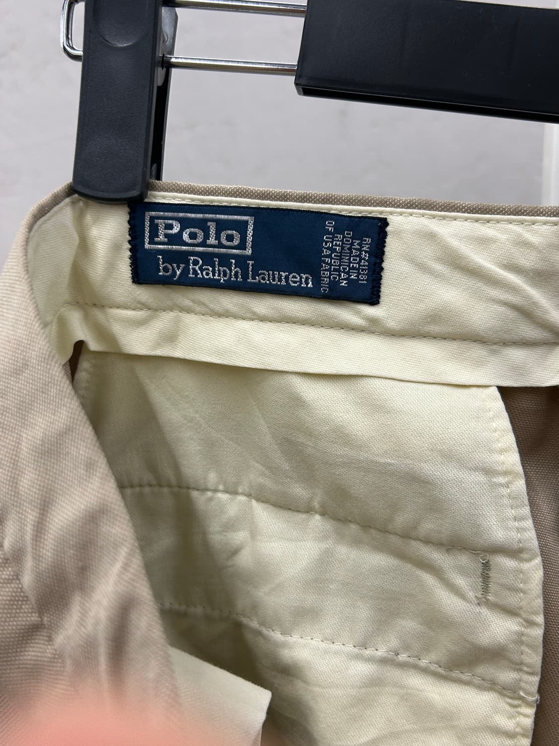 polo 폴로 랄프로렌 남성 핀턱 바지 베이지 상품이미지4
