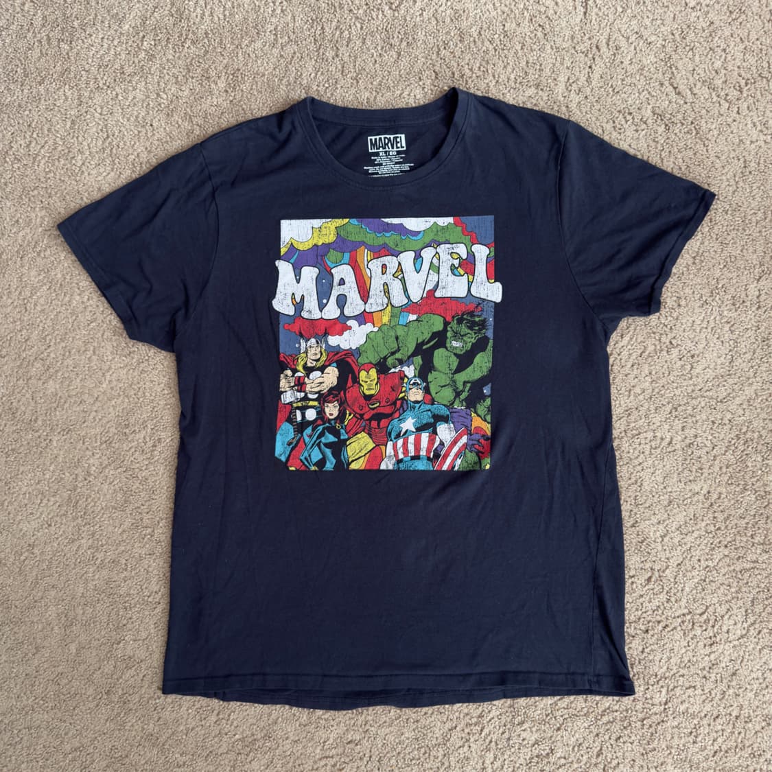 빈티지 마블 코믹스 어벤져스 티셔츠 상품이미지1