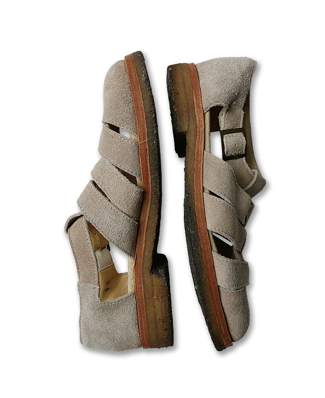 케네스 필드 [Kenneth Field] 베이지 스웨이드 구르카 샌들 상품이미지6