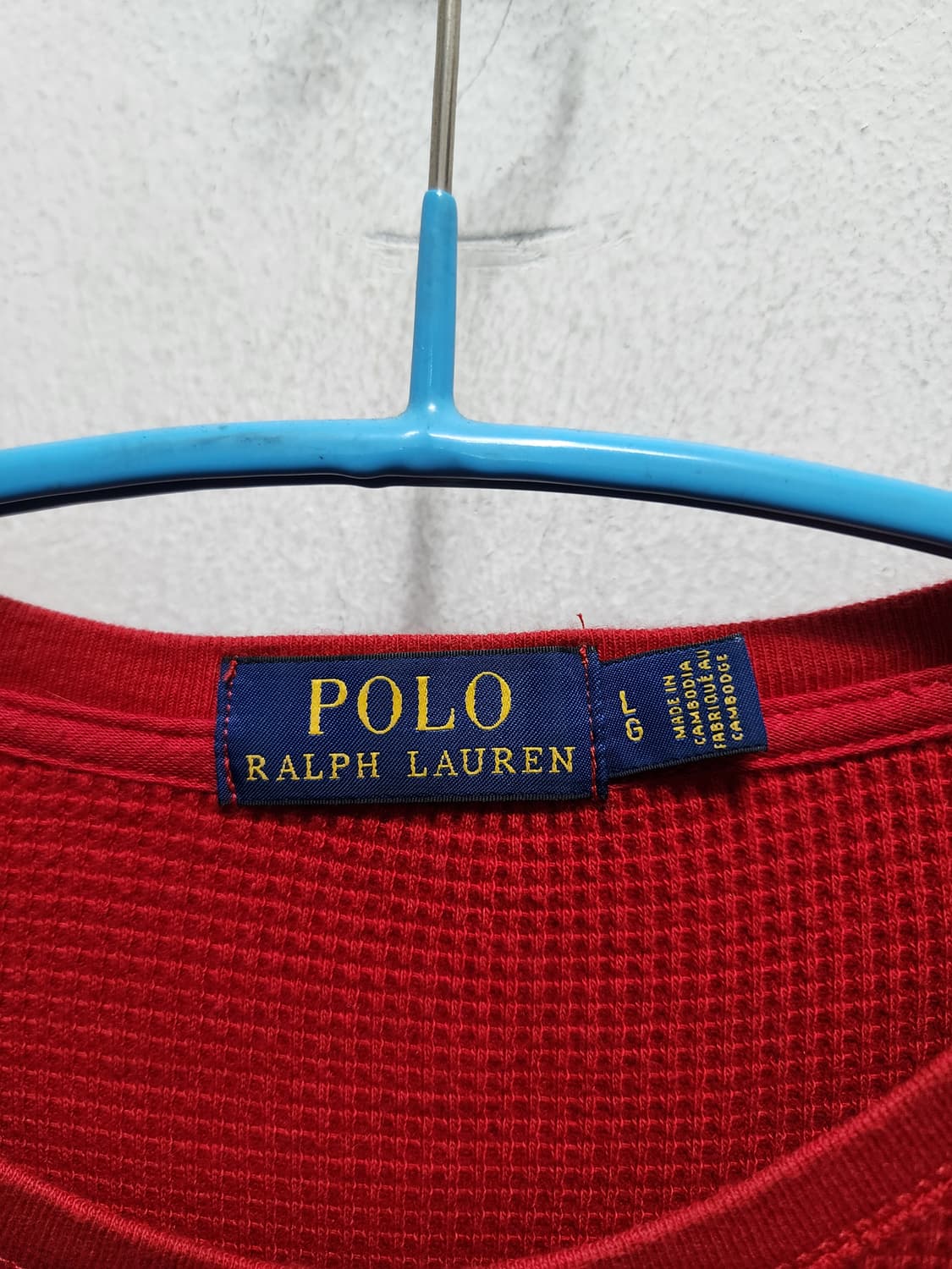 폴로 레드 와플티 상품이미지3