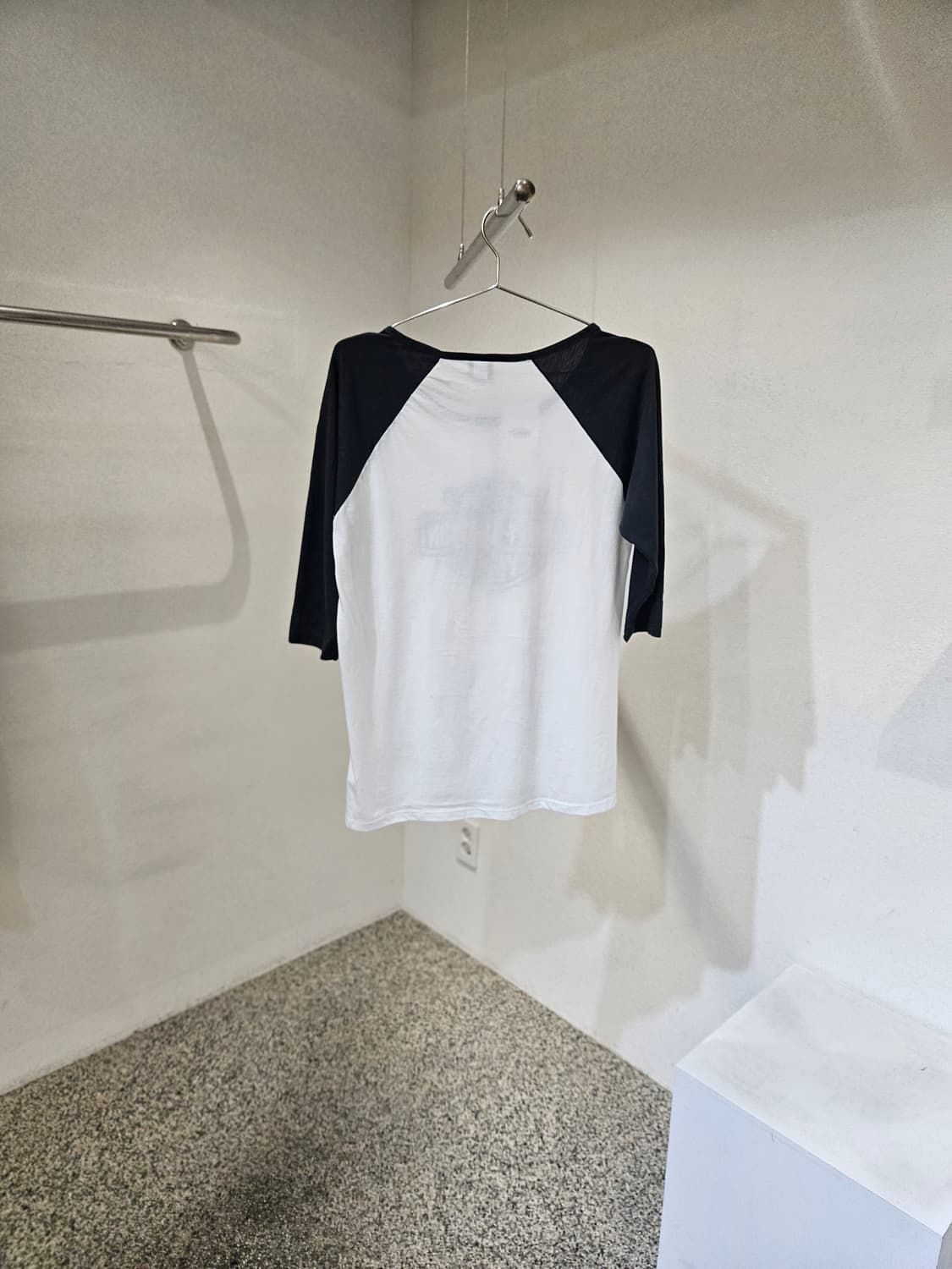 할리데이비슨 모터사이클 배색 7부 티셔츠 상품이미지2