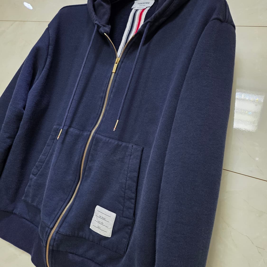 {클로젯}[5]톰브라운 백삼선 후드집업 상품이미지3