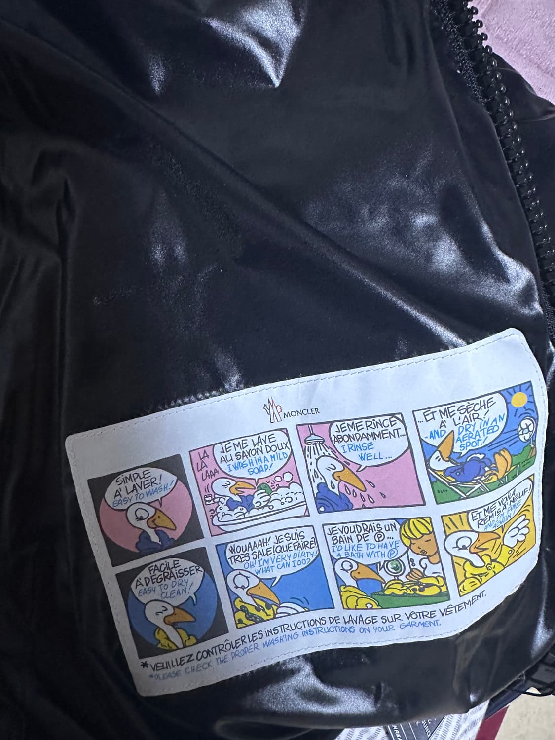 몽클레어 에크린스 22fw 4사이즈 블랙 상품이미지3