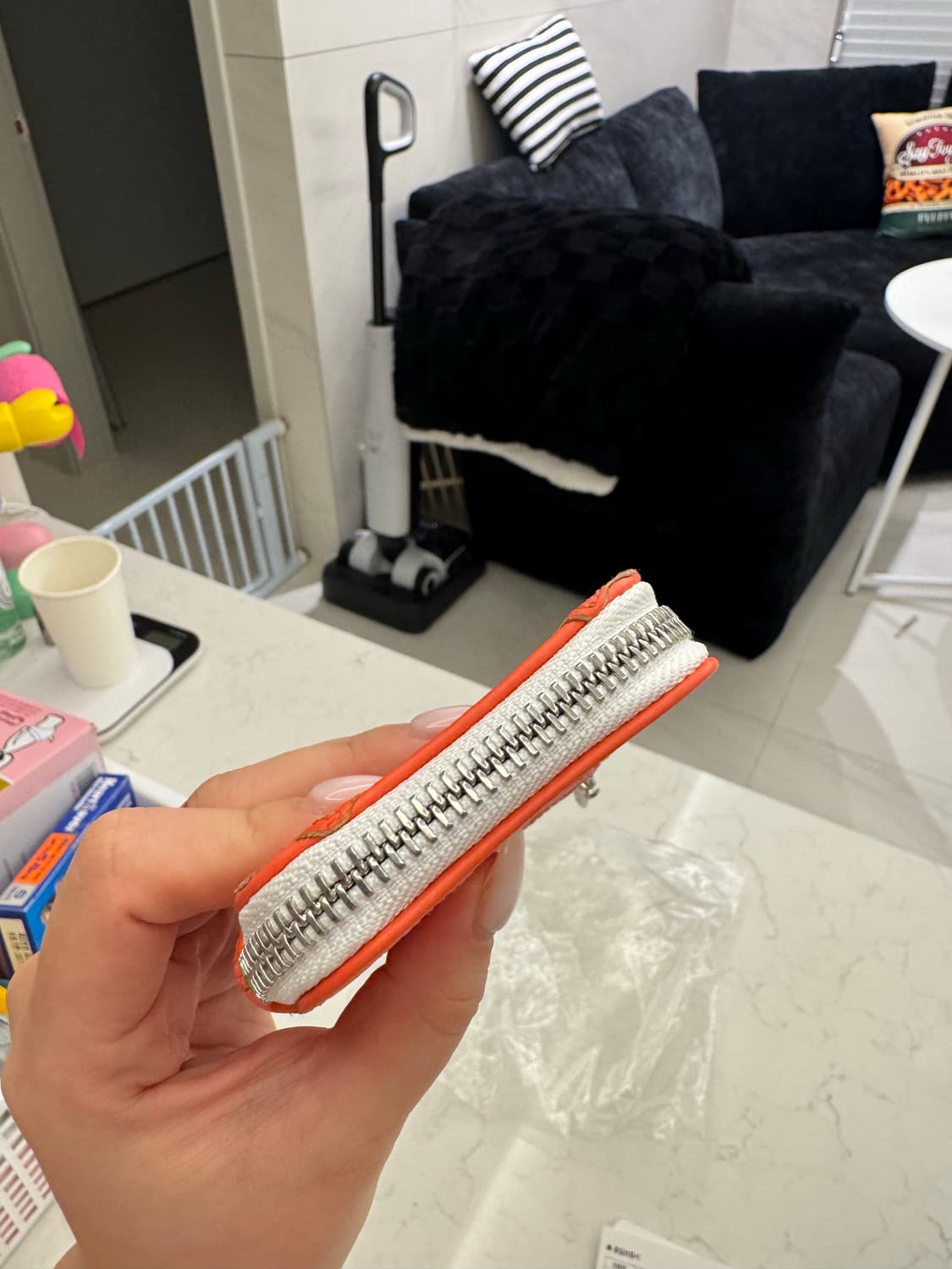 크롬하츠 원트릴리언 레더패치 지갑 상품이미지5