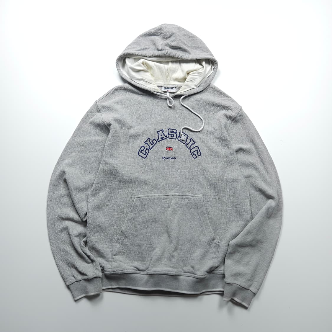 00s 리복 클래식 빅로고 후드 니트 (XL) 상품이미지1