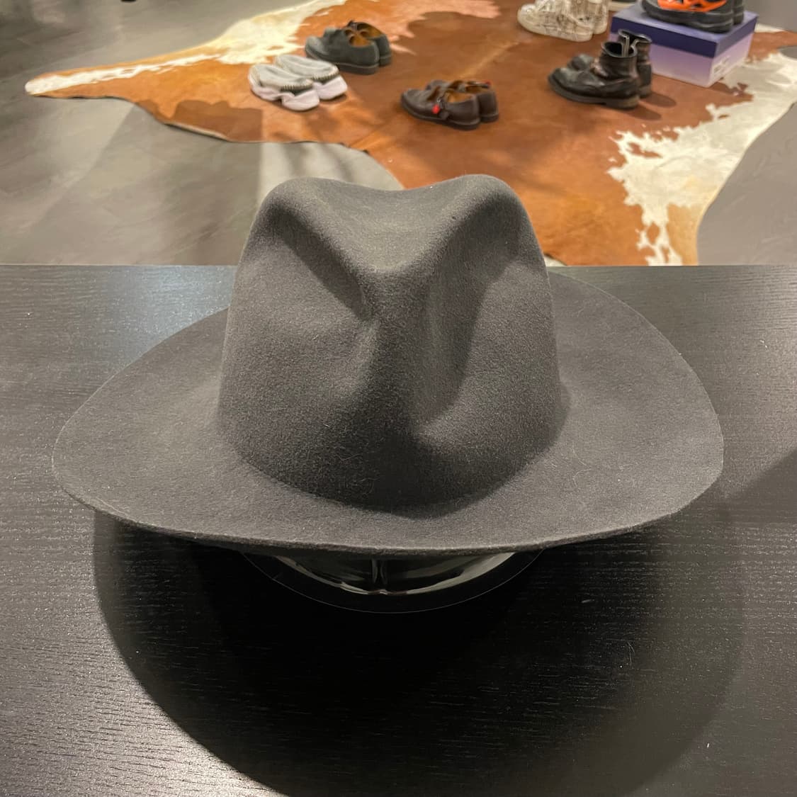 카시라 페도라 햇 그레이 상품이미지1