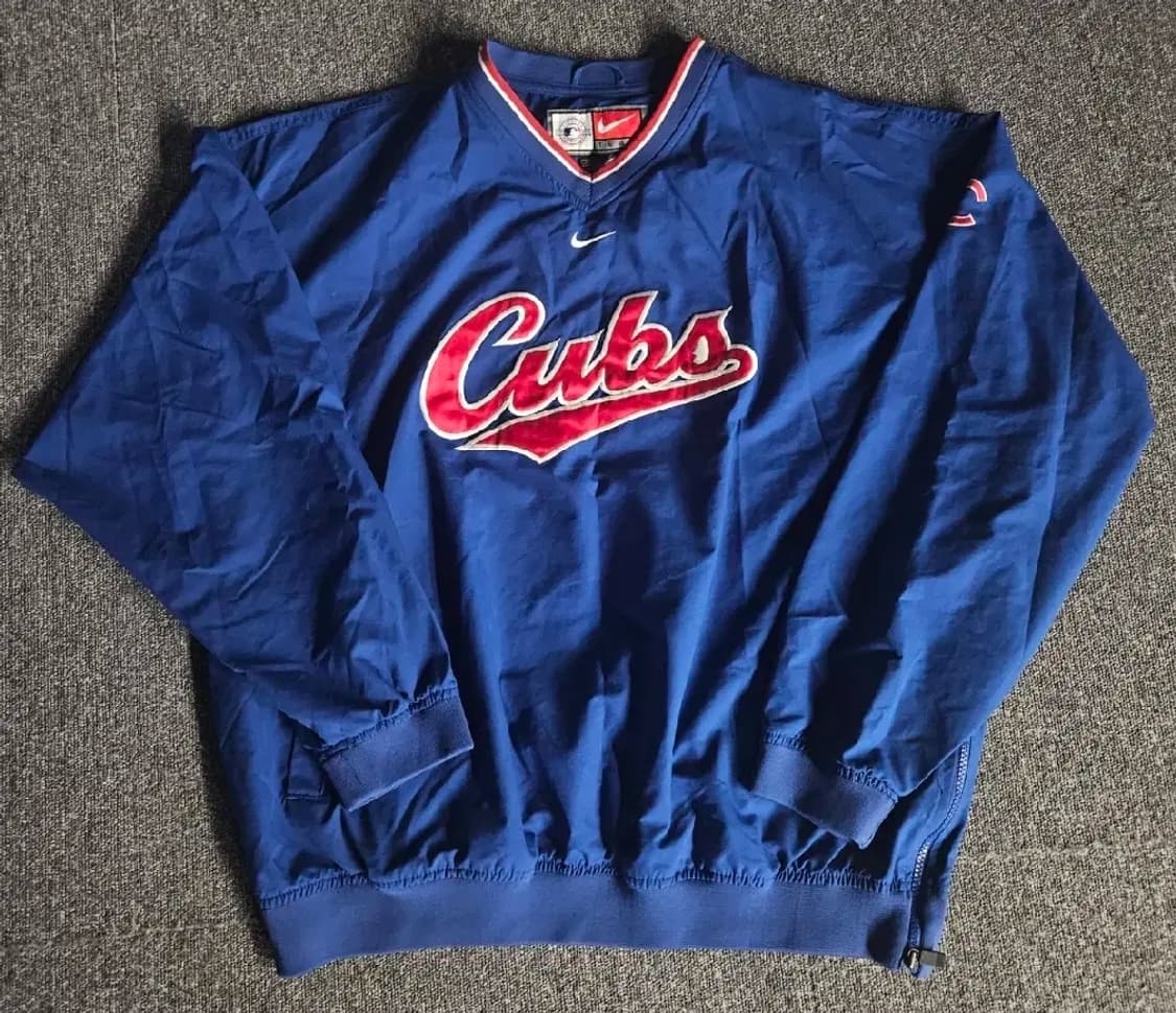나이키 MLB 시카고 컵스 바람막이 웜업 상품이미지1