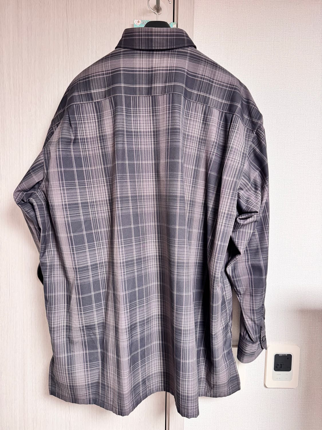 유니클로u 오라리맛 체크셔츠 2XL 상품이미지2