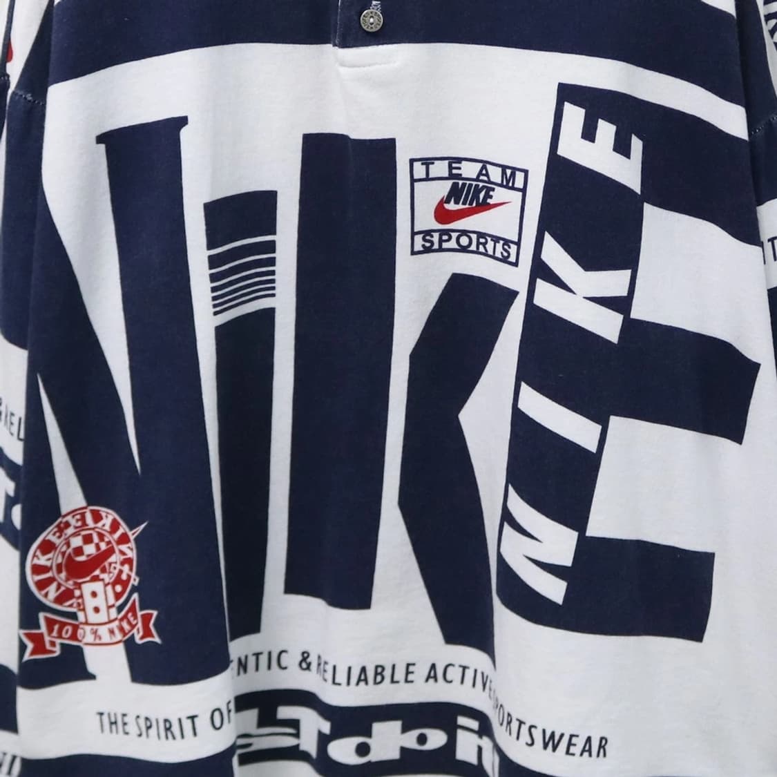 90's Nike X CPFM 럭비티셔츠 상품이미지5