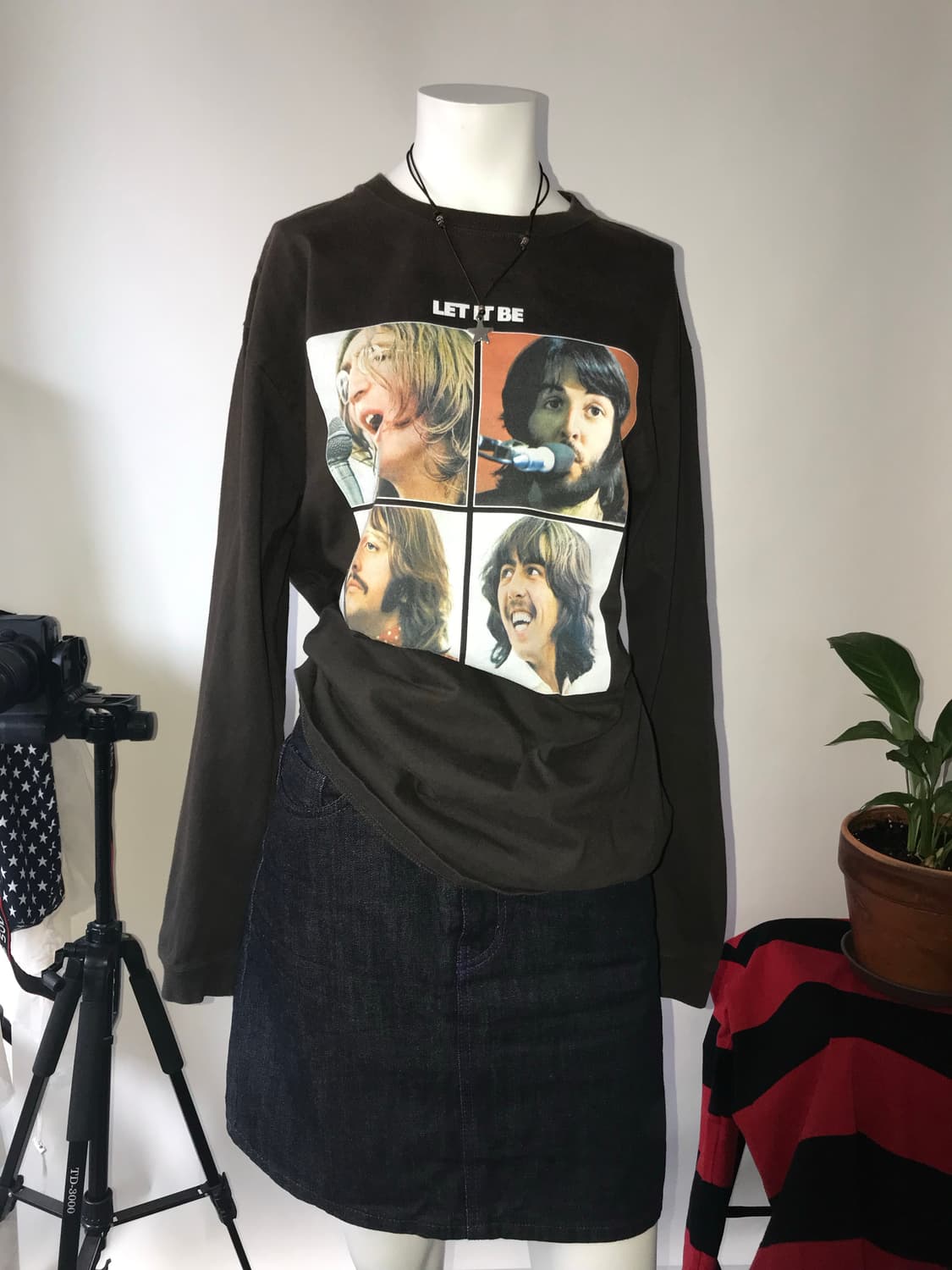 (UNISEX) THE BEATLES Let It Be Printing  상품이미지1