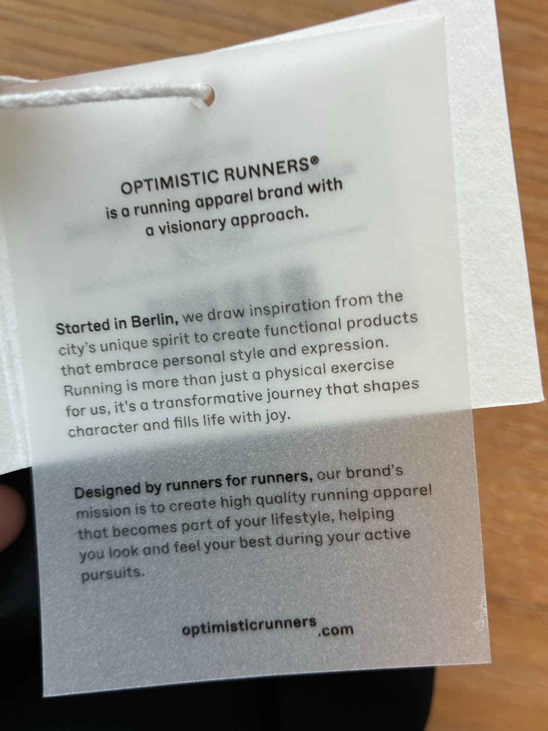 Optimistic Runners 캡 상품이미지5