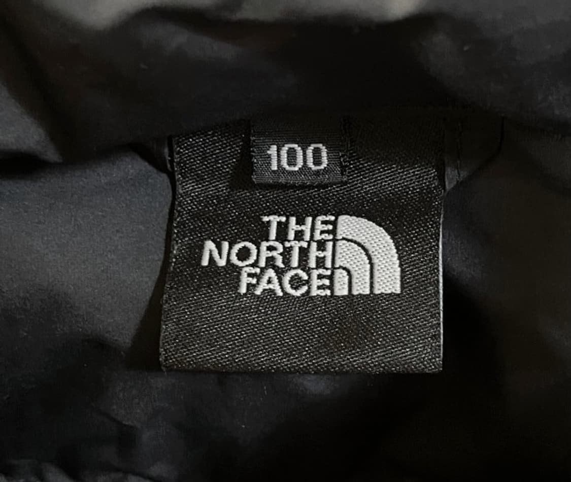 노스페이스 블랙 여자 방풍 자켓 100/L 상품이미지5