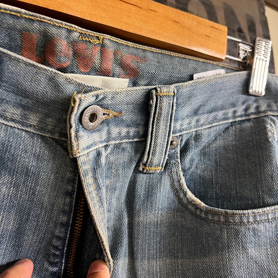 00's 리바이스 527 부츠컷 32 Size Mexico 데드스탁 상품이미지4