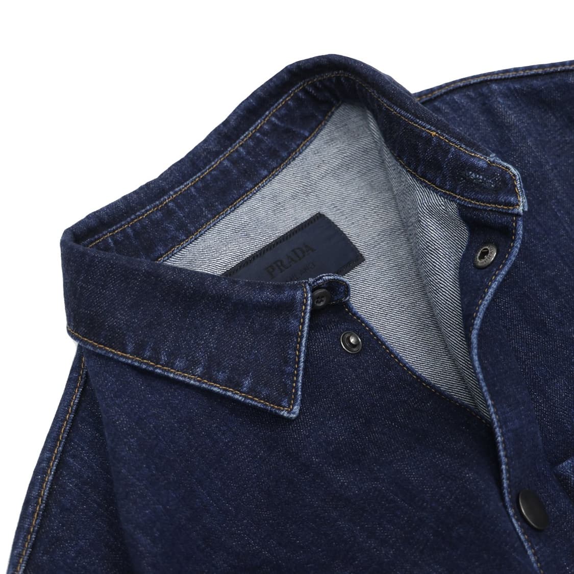 프라다 GEC066 셔츠 자켓 코튼 데님 상품이미지3