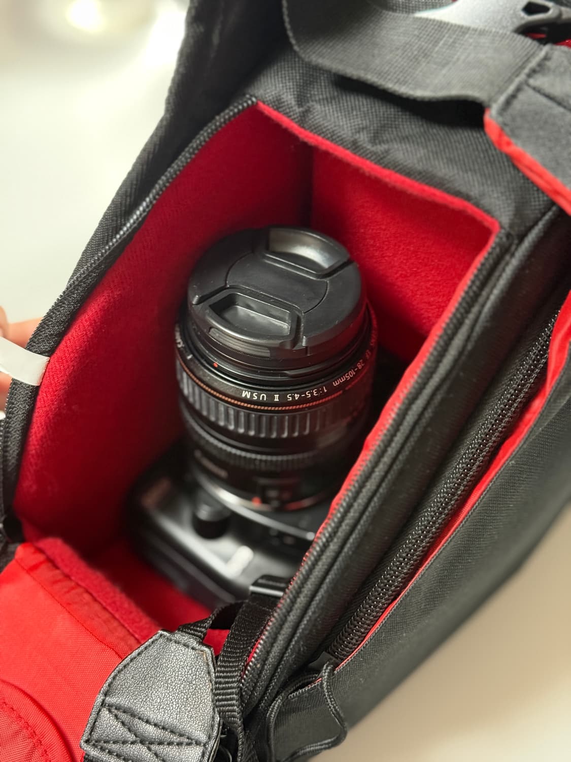 캐논 450D 28-105mm + CADEN 슬링백 상품이미지8