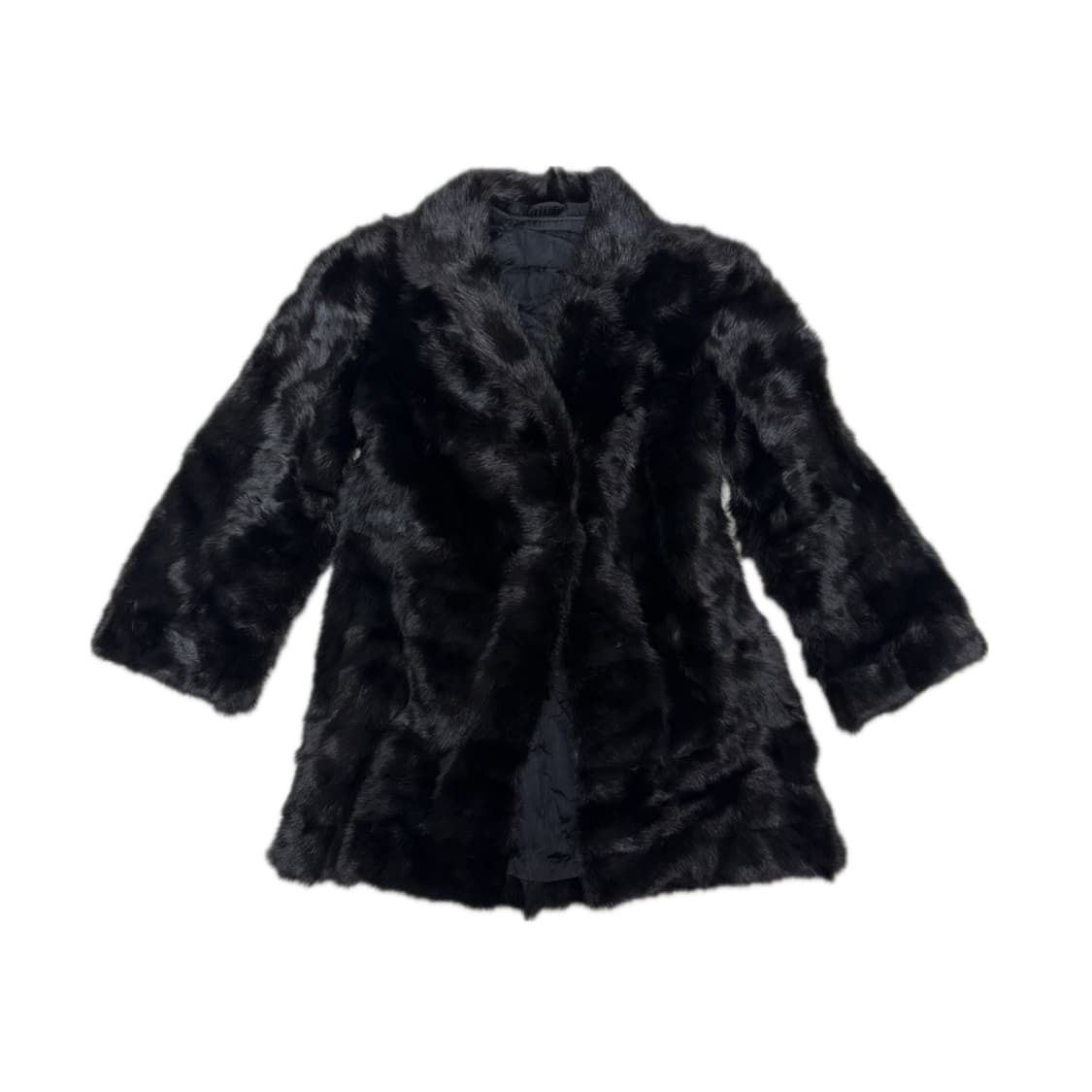 블랙 긱시크 공겜여주 퍼자켓 페어리 라떼갸루 히메갸루 오네갸루 크루빈티지 상품이미지1