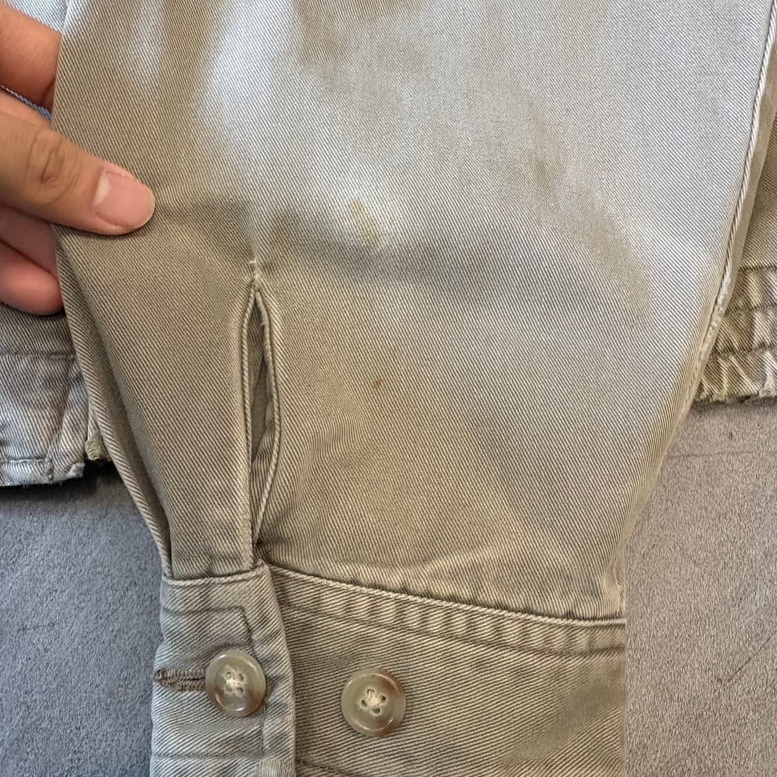 폴로 정품 다크 베이지 스윙톱 자켓 상품이미지8