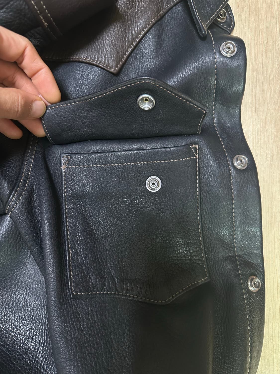 the flat head deerskin shirt jacket 상품이미지6