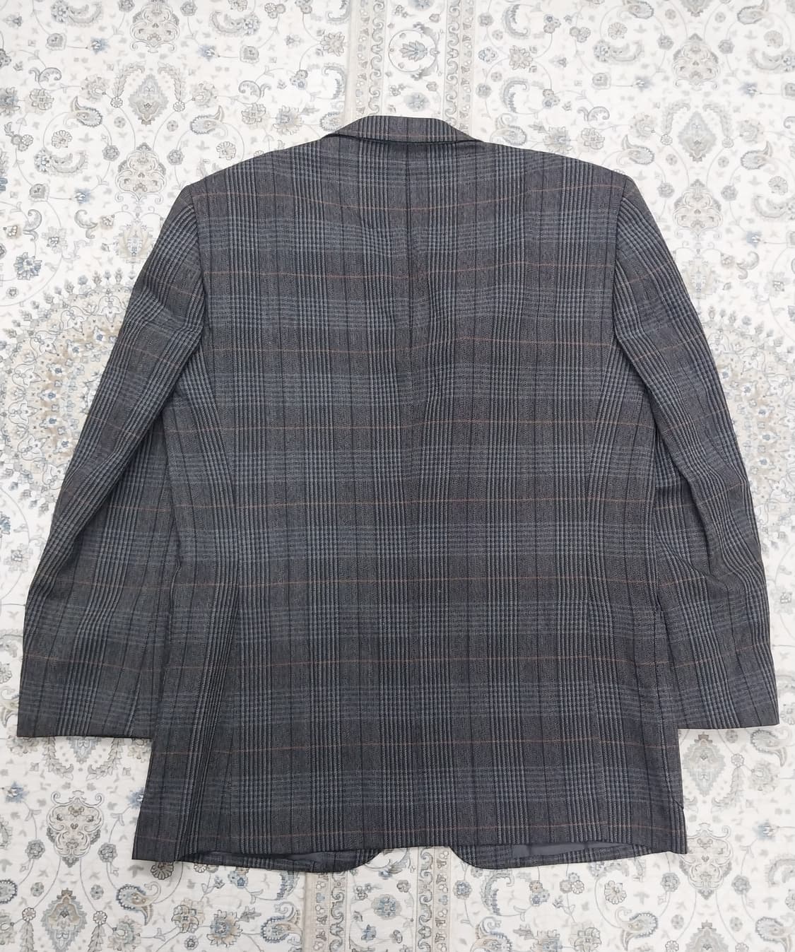 JAEGER 체크무늬 남성 울 블레이저 상품이미지3