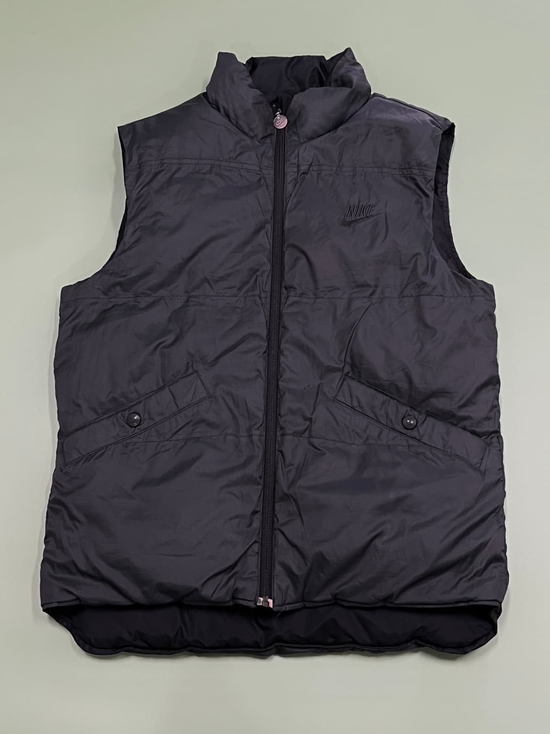 (M) 나이키 00s 올드스쿨 퓨추라 덕다운 리버시블 조끼패딩 상품이미지5