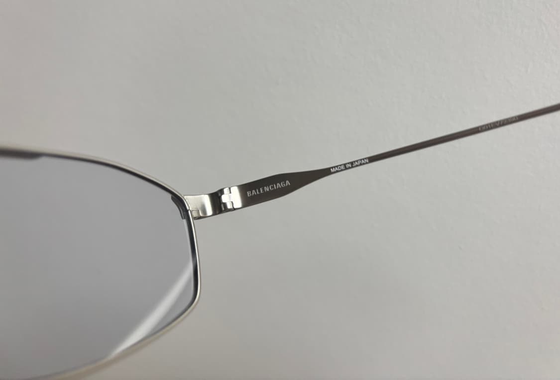 발렌시아가 태그 3.0 렉탱글 안경 상품이미지3