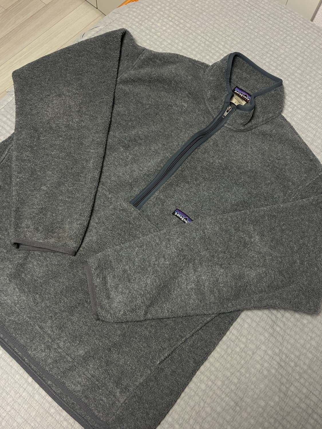 [L] 빈티지 파타고니아 신칠라 하프집업 그레이 상품이미지1