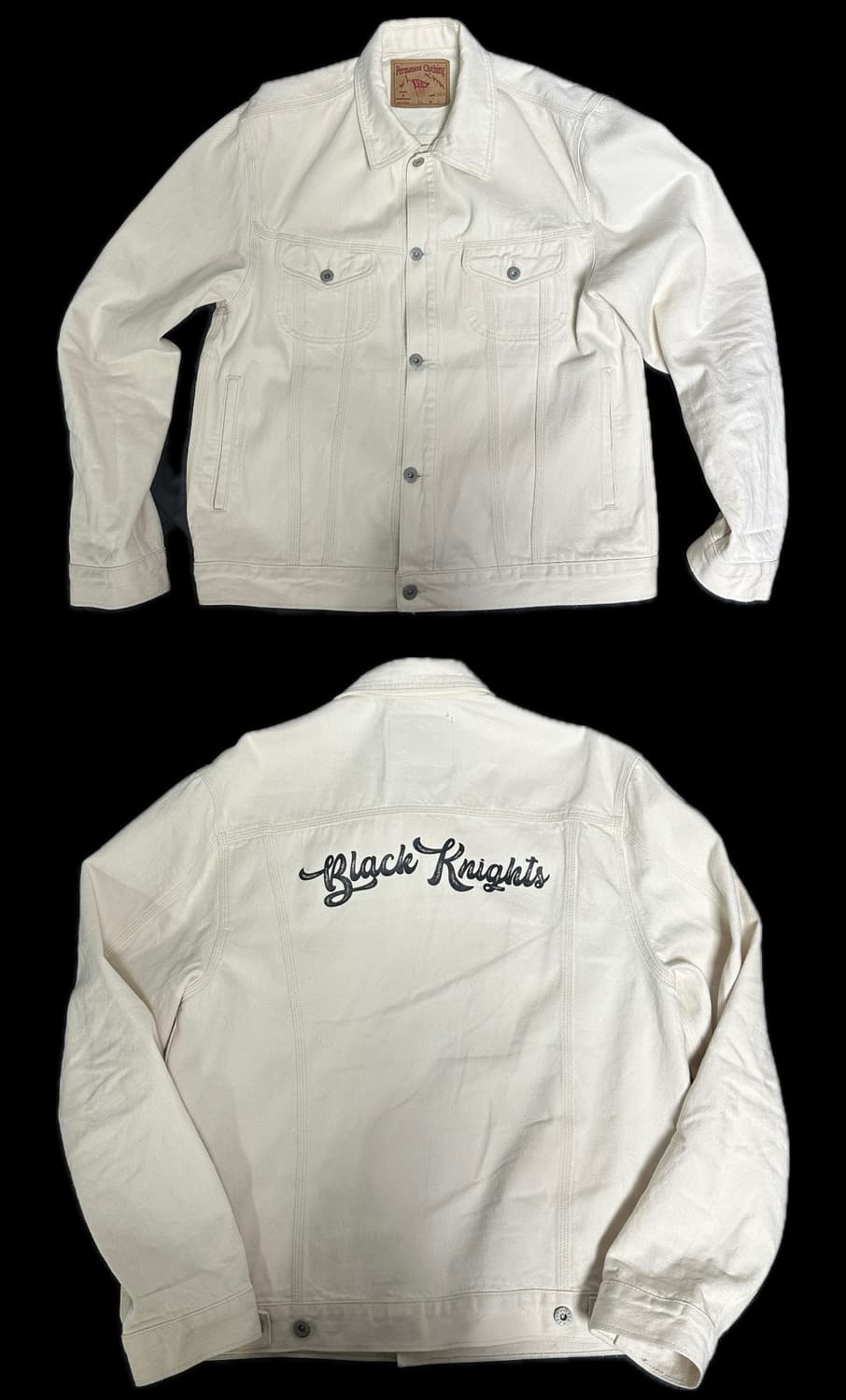 비디알VDR DENIM JACKET T5 [Cream] XL사이즈 상품이미지4