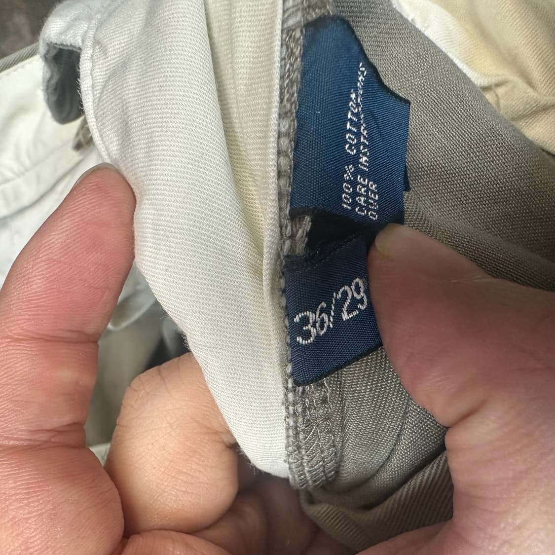 폴로 랄프로렌 빈티지 코튼차콜치노팬츠 36 상품이미지4