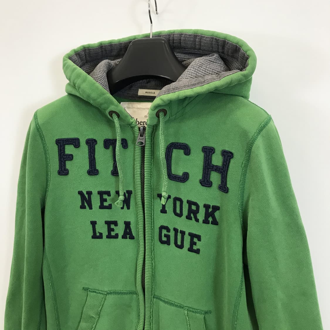 아베크롬비 Y2K 그린 빈티지 후드집업 [S] 상품이미지2