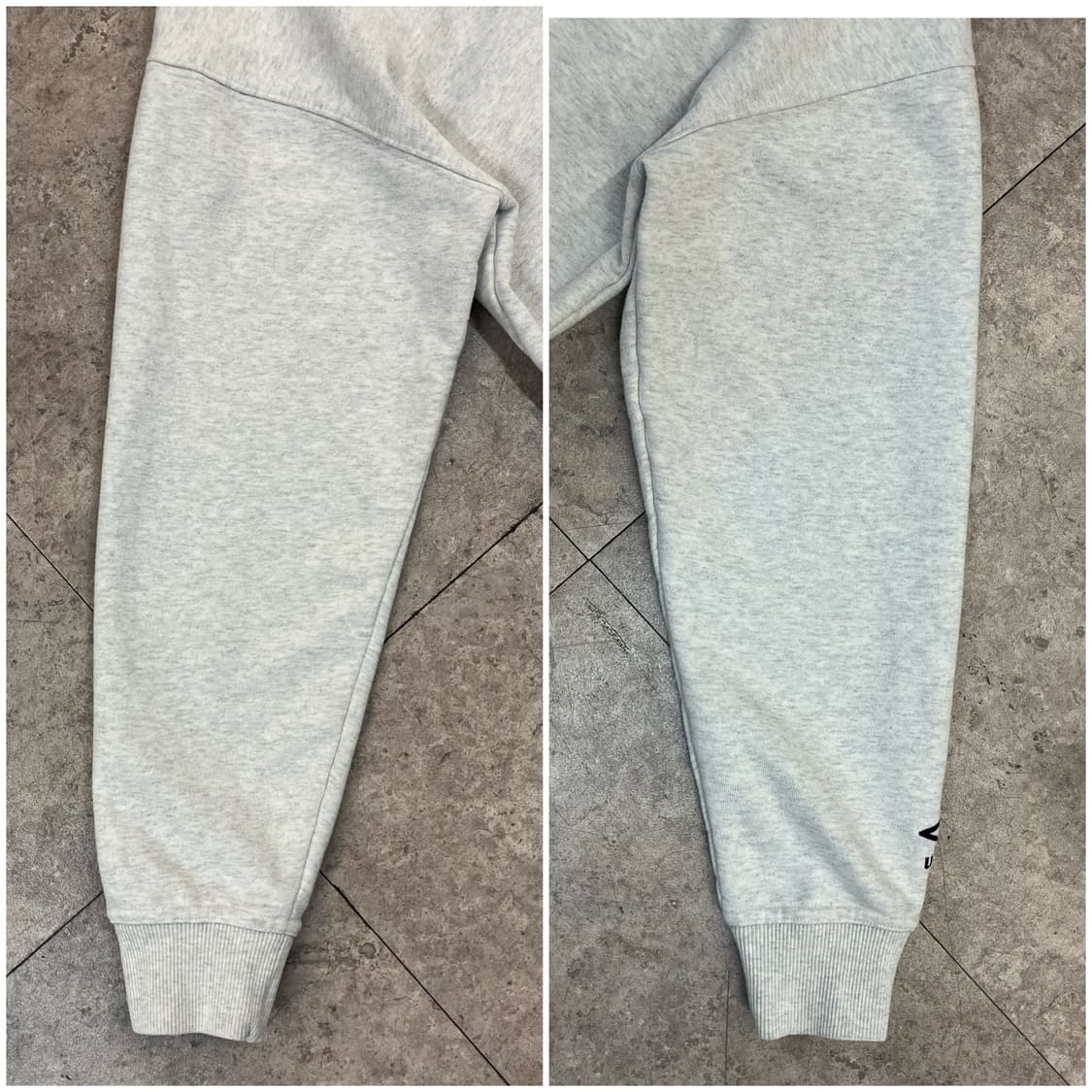 엄브로 반집업 맨투맨 라이트그레이 95 #csz4043 상품이미지9